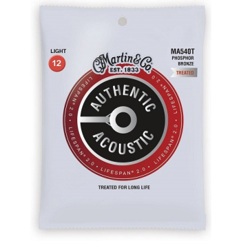 Martin MA540T Light (12-54) AA Treated Phosphore Bronze 92/8 struny do gitary akustycznej