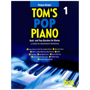 Tom's Pop Piano 1, T. Bergler, Dux