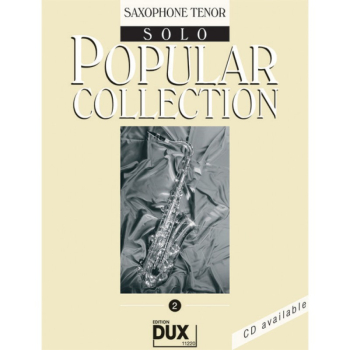 Zbiór nut na saksofon tenorowy Popular Collection 2