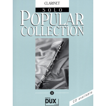 Zbiór nut na klarnet Popular Collection 3