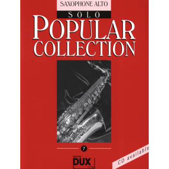 Zbiór nut na saksofon altowy Popular Collection 7
