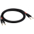 RED'S AU1315BX - kabel audio 2Xjack 6.3 /2xjack 6,3 1,5 M