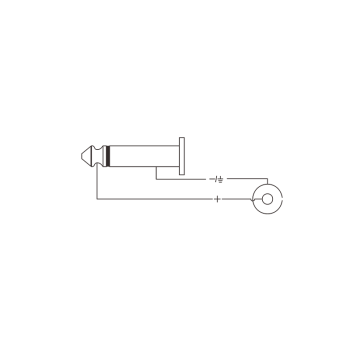 ROXTONE RA3MJ3JF - Redukcja wtyku 6,3 mm / 3,5 mm