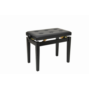 Ambra PB-15M Ława do pianina czarna mat