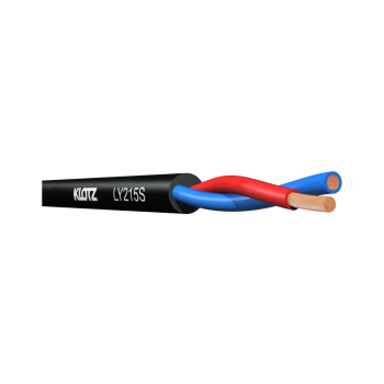 Klotz LY215S Twinax OFC 2x1,5mm kabel głośnikowy, czarny