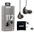 Shure SE112-GR-E-EFS Słuchawki douszne szare