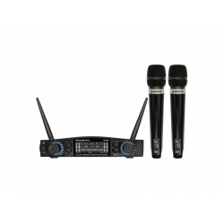 ZZIPP TXZZ580 Mikrofony bezprzewodowe podwójne UHF
