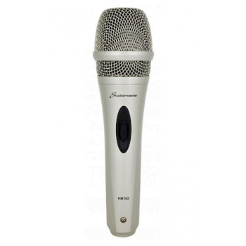 Studiomaster KM-102 - mikrofon dynamiczny wokalny z wyłącznikiem