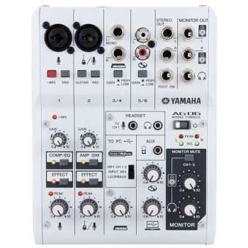 Yamaha AG06 - mikser Interfejs audio