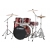Yamaha Rydeen 20″ Burgundy Glitter -  zestaw perkusyjny z hardwerem i talerzami