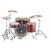 Yamaha Rydeen 20″ Burgundy Glitter -  zestaw perkusyjny z hardwerem i talerzami