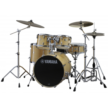 Yamaha SBP0F5NW6W Stage Custom Birch Natural Wood - zestaw perkusyjny z hardwerem