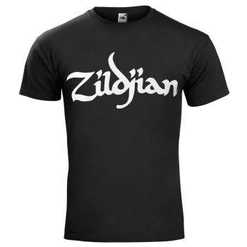 Zildjian Koszulka/t-shirt, czarna, klasik, z logo Zildjian