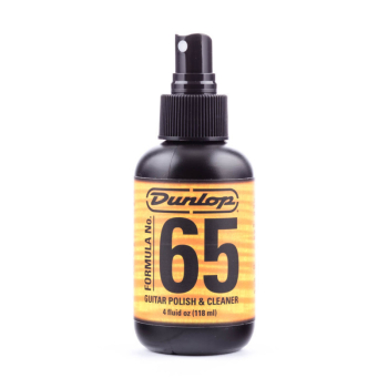 DUNLOP GUITAR POLISH&CLEANER NO 65 - płyn do czyszczenia gitary 118 ml