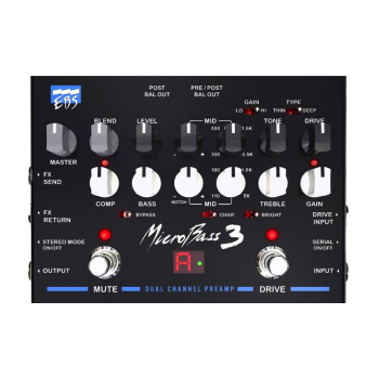EBS Micro Bass 3 preamp do gitary basowej