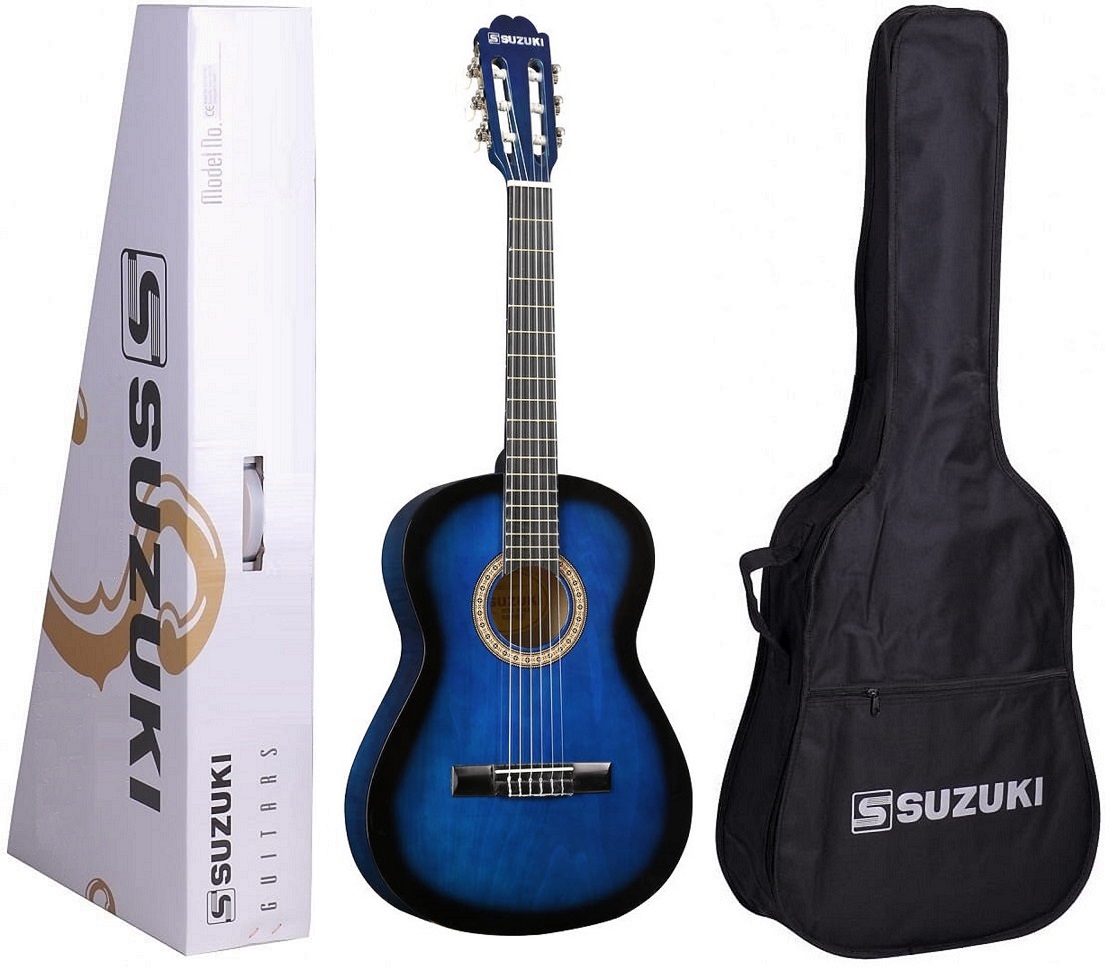 Suzuki SCG2 BLS gitara klasyczna 3/4 z pokrowcem