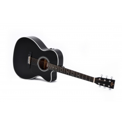 Sigma Guitars 000MC-1E-BK gitara elektroakustyczna