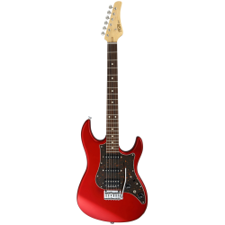 FGN gitara elektryczna J-Standard Odyssey Candy Apple Red  z futerałem