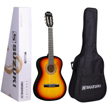Suzuki SCG-2 SB gitara klasyczna 4/4 z pokrowcem