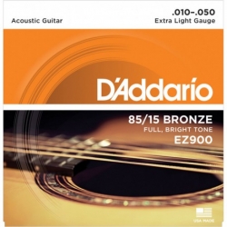 D'Addario EZ900 10-50 Struny do gitary akustycznej