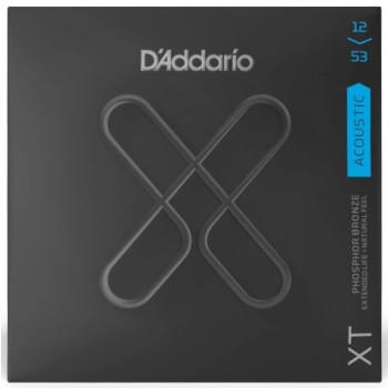 D'Addario XTAPB1253 12-53 Phosphor bronze Struny do gitary akustycznej