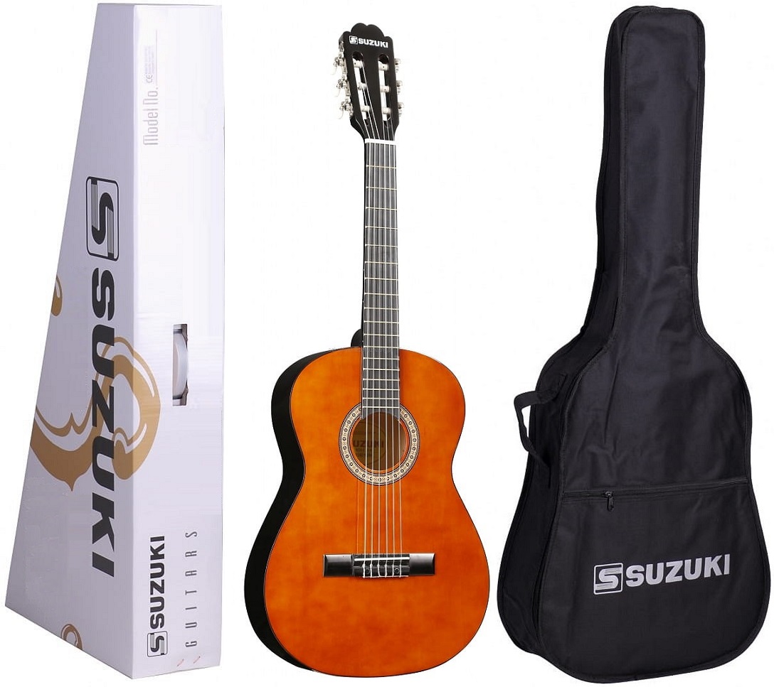 Suzuki SCG2 NAT gitara klasyczna 3/4 z pokrowcem Gama