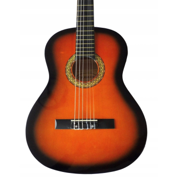 Suzuki CG-851 SB gitara klasyczna 1/2 z pokrowcem - podpalana