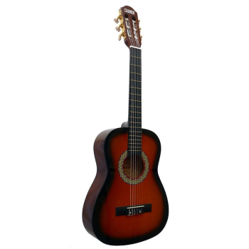 Suzuki CG-851 SB gitara klasyczna 1/2 z pokrowcem - podpalana