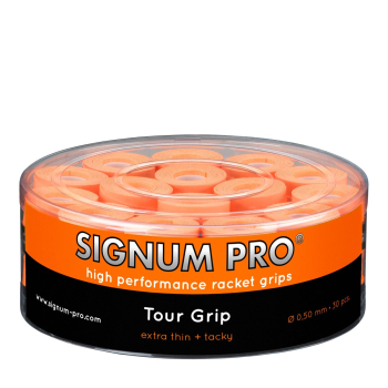 Owijka do pałeczki mażoretkowej Signum Pro Tour Grip - kolor pomarańczowy