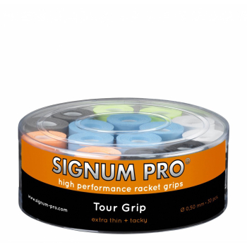 Owijka do pałeczki mażoretkowej Signum Pro Tour Grip - kolor szary