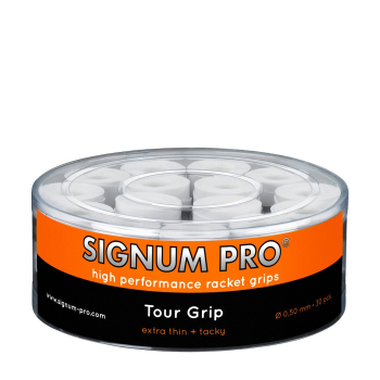 Owijka do pałeczki mażoretkowej Signum Pro Tour Grip - kolor biały