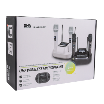 DNA UMA VOCAL SET - mikrofon bezprzewodowy 2x nadajnik