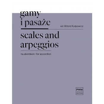 Gamy i pasaże na akordeon W.Kulpowicz