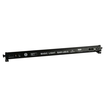 LIGHT4ME BASIC LIGHT BAR LED 8 RGB MKII listwa belka czarna BK + pilot IR