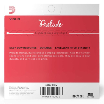 D'ADDARIO Prelude J810 3/4M struny do skrzypiec